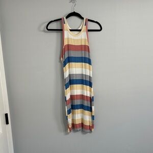 Striped Sleeveless Dress